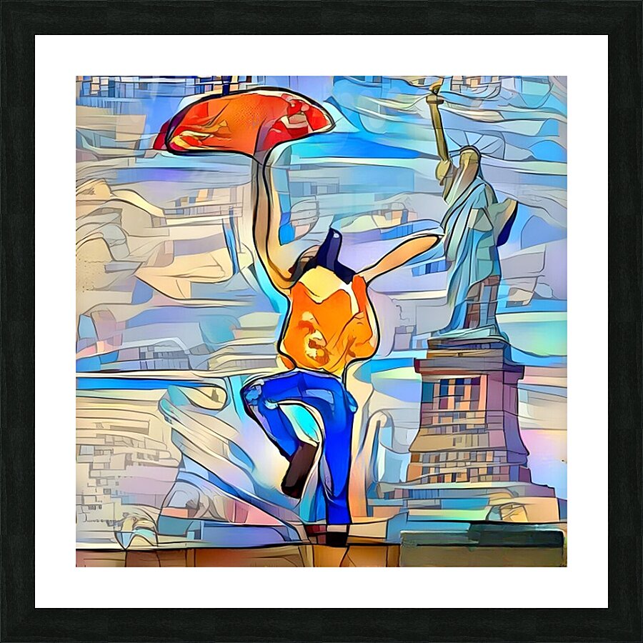 Reaching for Freedom Picture Frame print