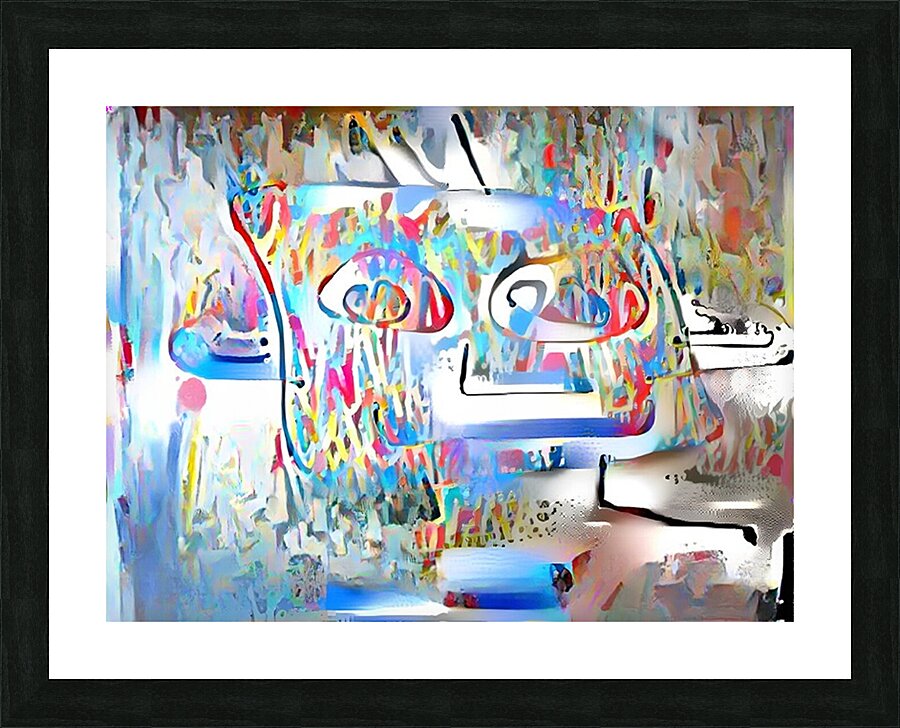 Abstract Expressions in Motion Picture Frame print
