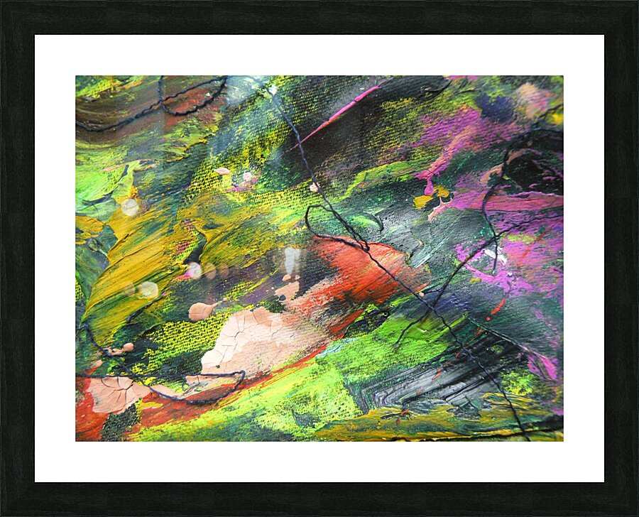 Electric Chaos Picture Frame print