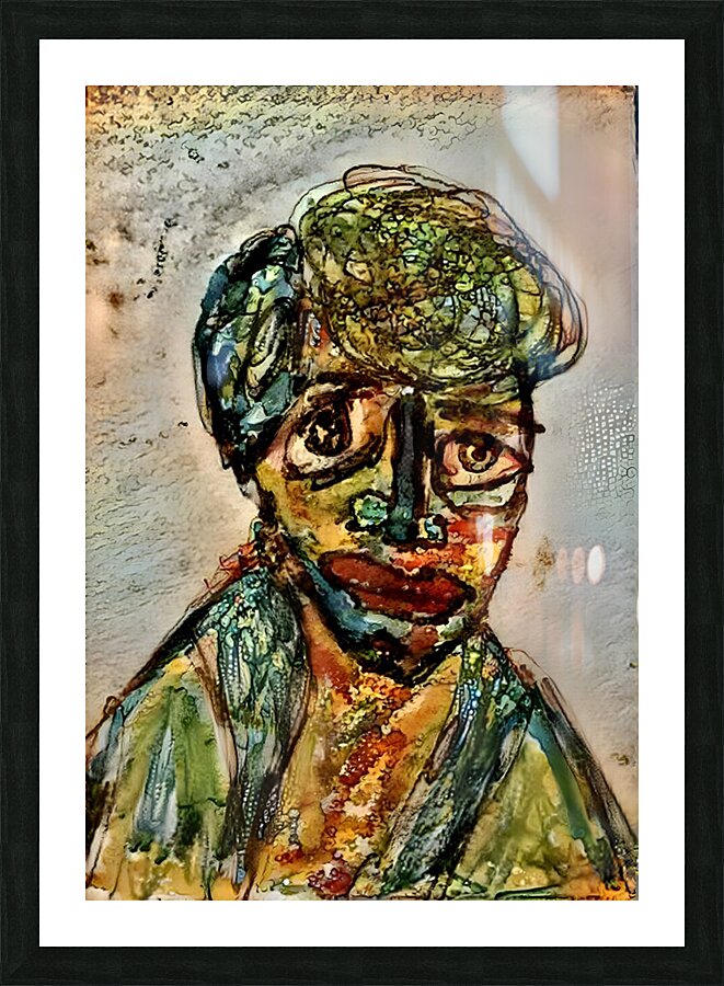 the portrait Picture Frame print