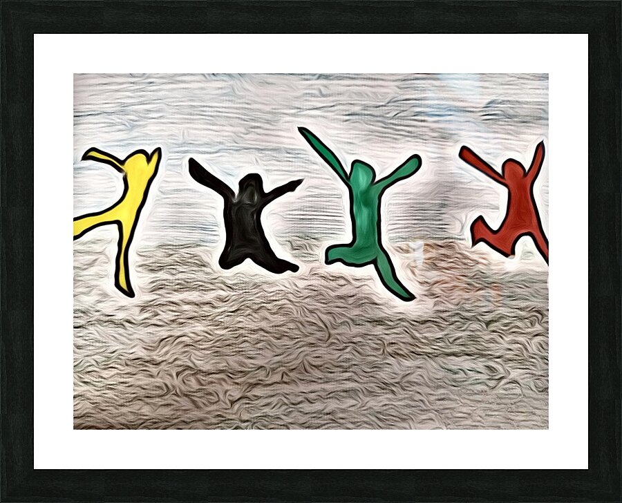 A Celebration of Movement Picture Frame print
