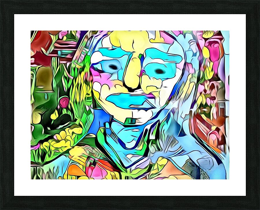 PORTRAIT ZERO 5 Picture Frame print