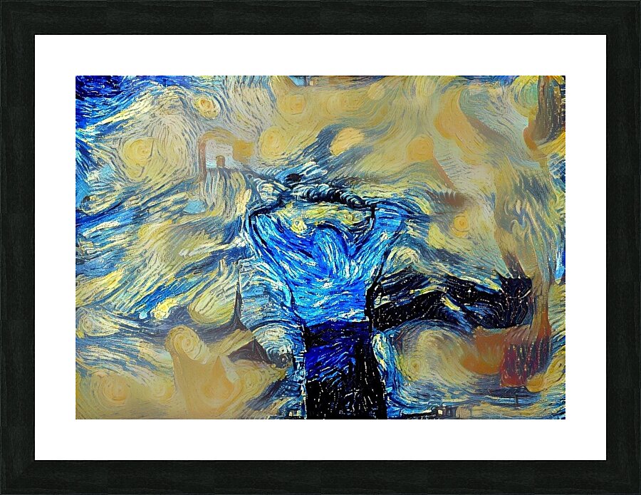 breaking point Picture Frame print