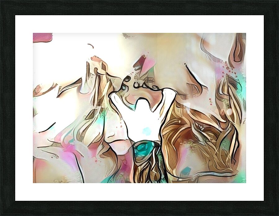 shackle broken Picture Frame print