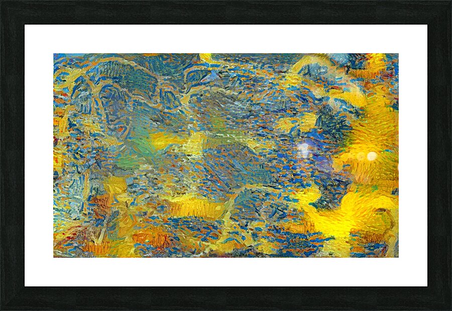gold about Picture Frame print