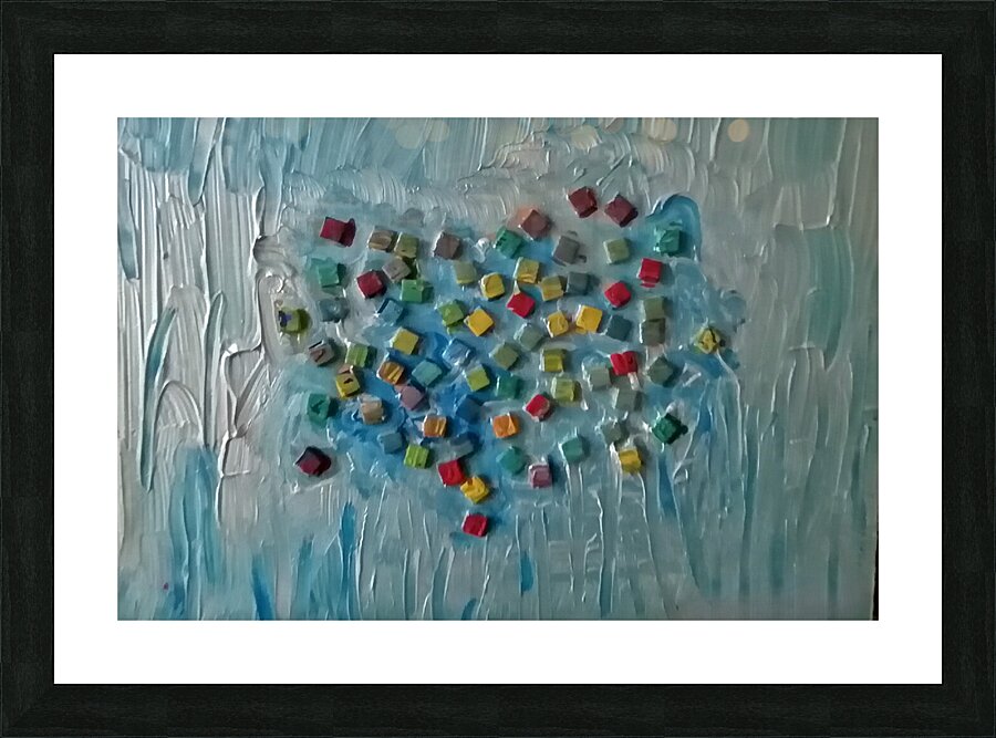 Constellation Picture Frame print