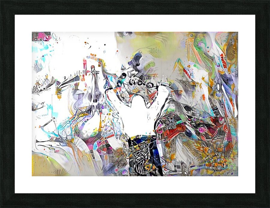 Ephemeral Echoes Picture Frame print