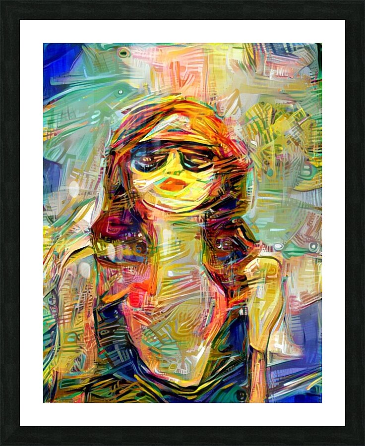 Vibrant Shadows. Picture Frame print