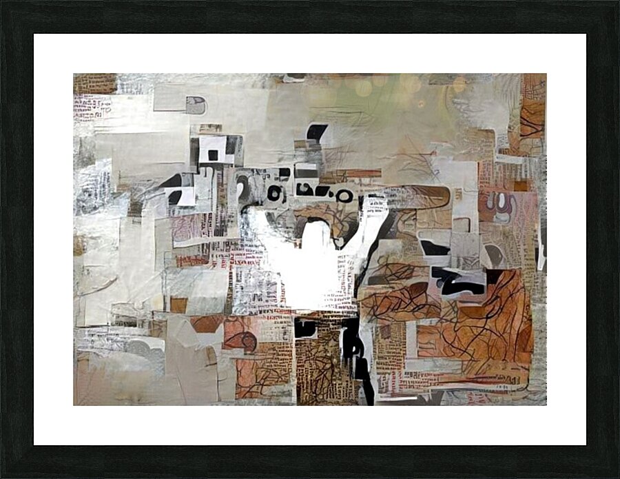 Paper Stories Picture Frame print