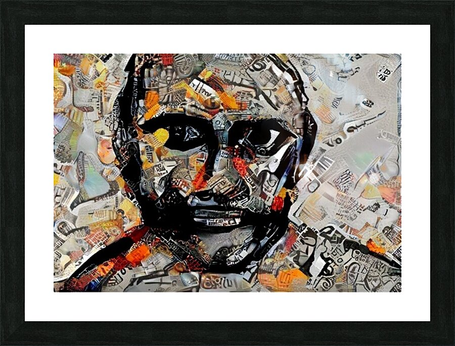 Fragments of Identity Picture Frame print