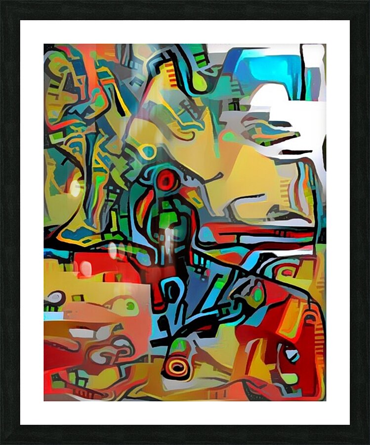 Mechanical Reverie Picture Frame print