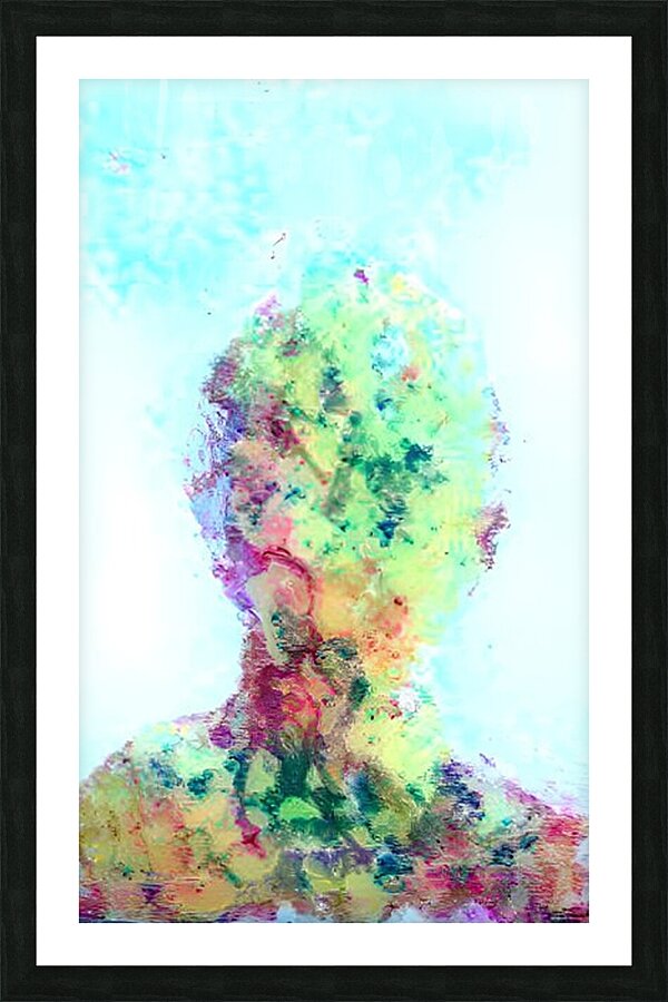 A Fluid Portrait of the Self Picture Frame print