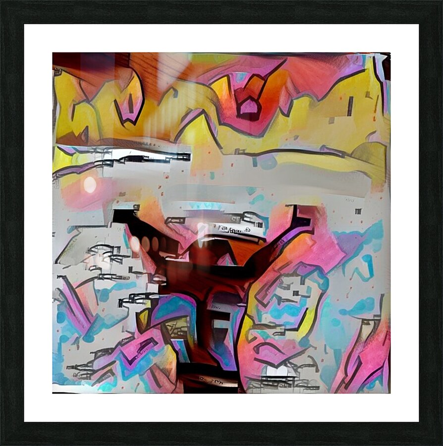 Uplifted Ascension Picture Frame print