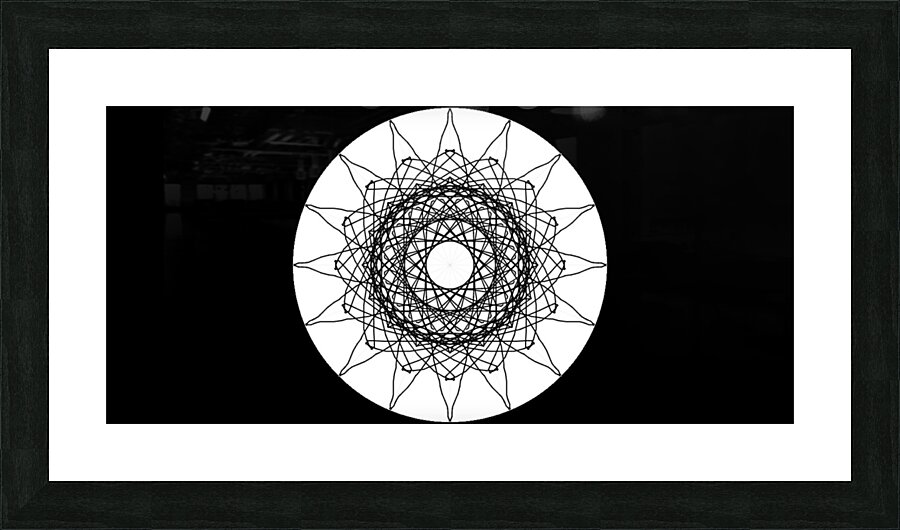 Celestial Orbit Picture Frame print