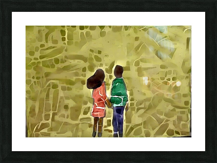 time zone 1 30 Picture Frame print