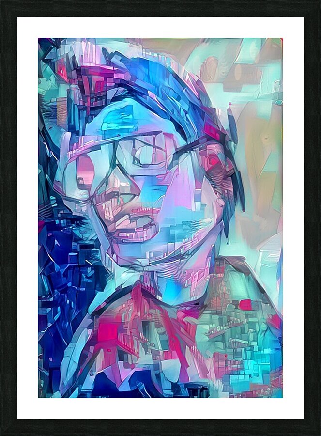 untitled 16 Picture Frame print