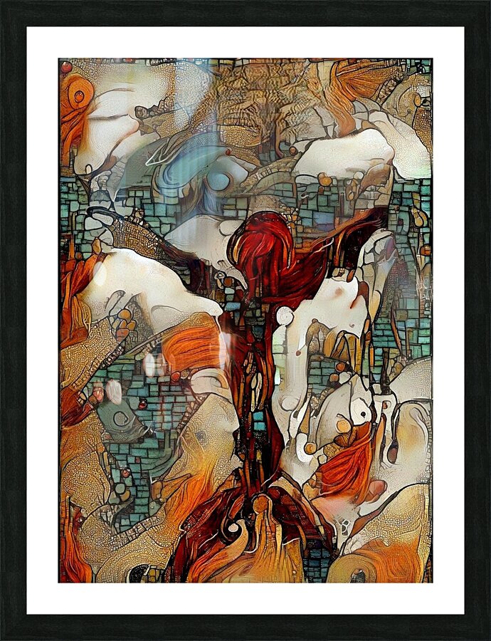 The Silent Ascent Picture Frame print