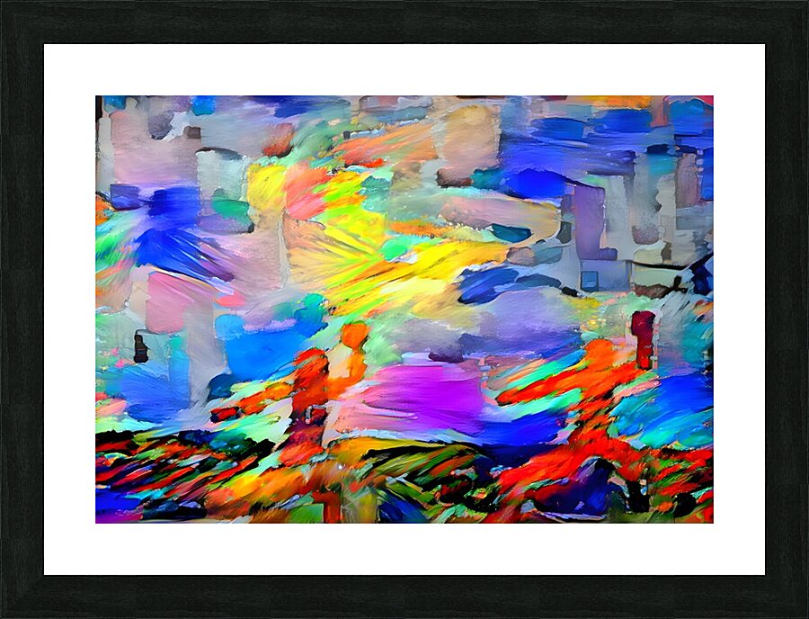 bold chase Picture Frame print