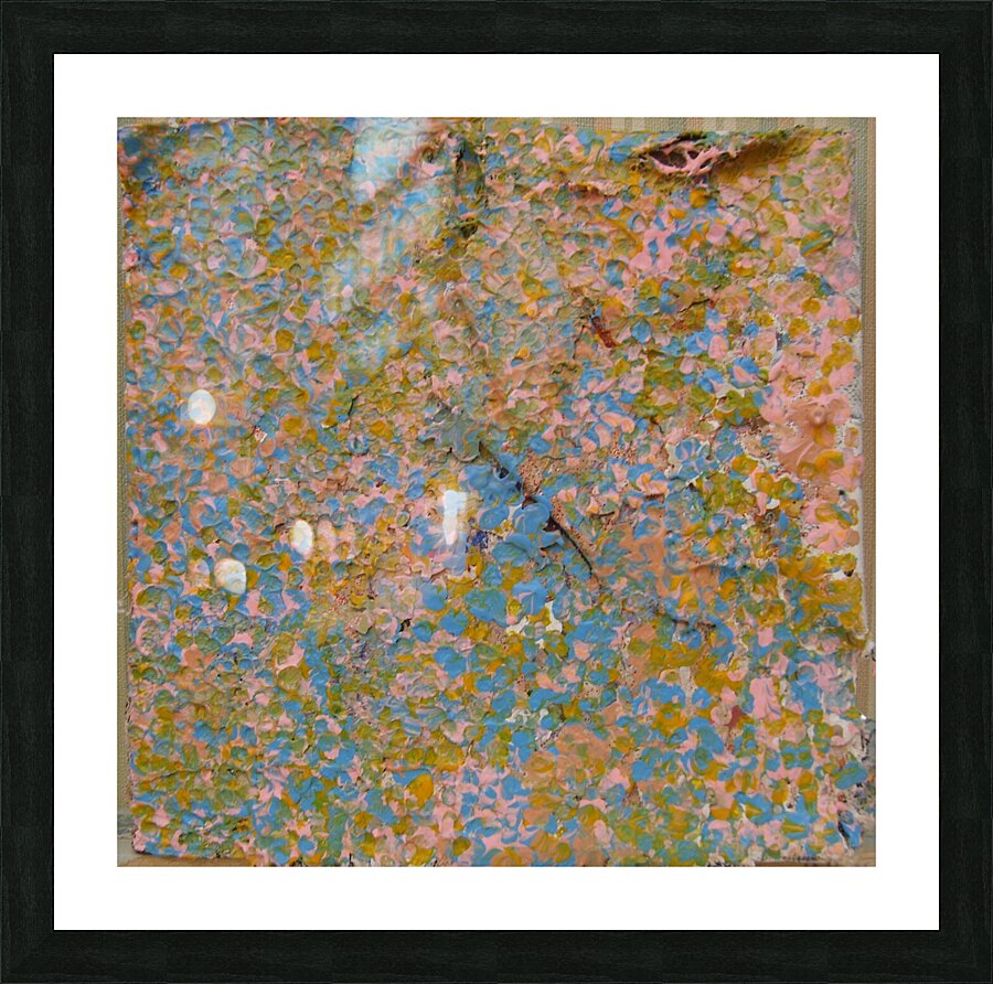 layers of texture Picture Frame print
