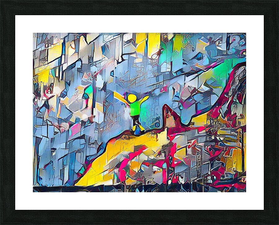 sunny afternoon Picture Frame print