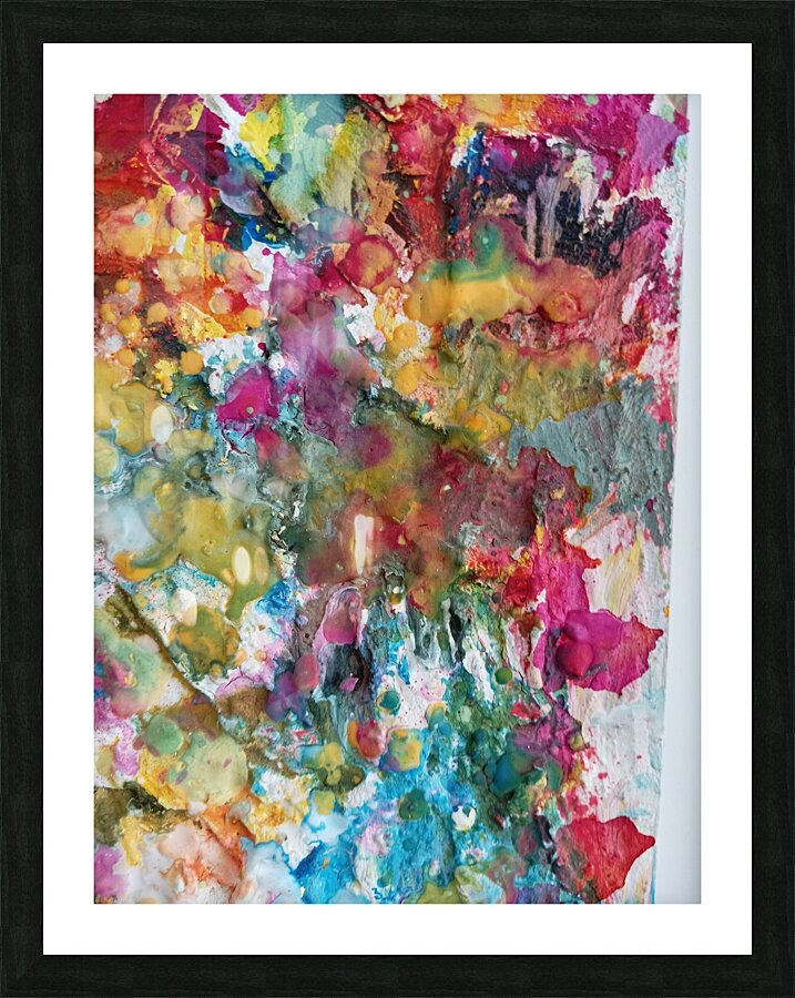 burst Picture Frame print