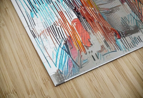 Scribbled Facade Luciano puzzle