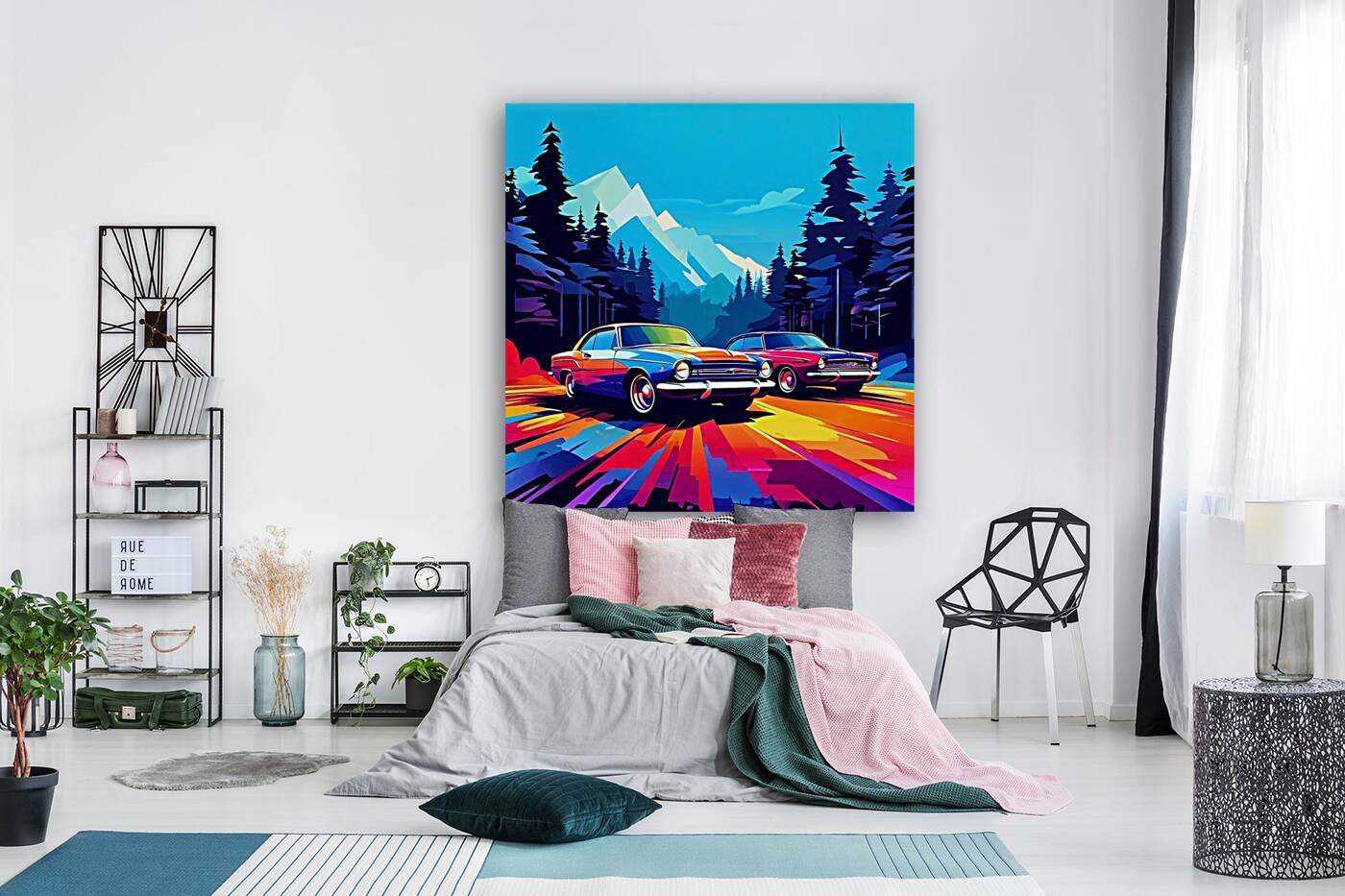 Retro Rush: Neon Highway Escape Reproduction