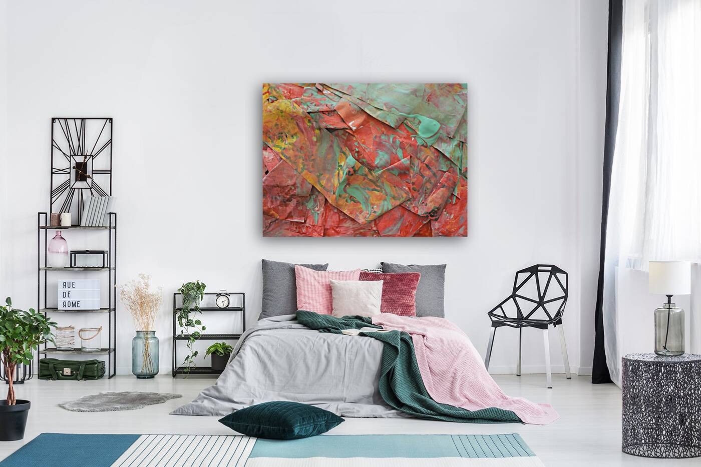 Layers of Fire and Mist Reproduction