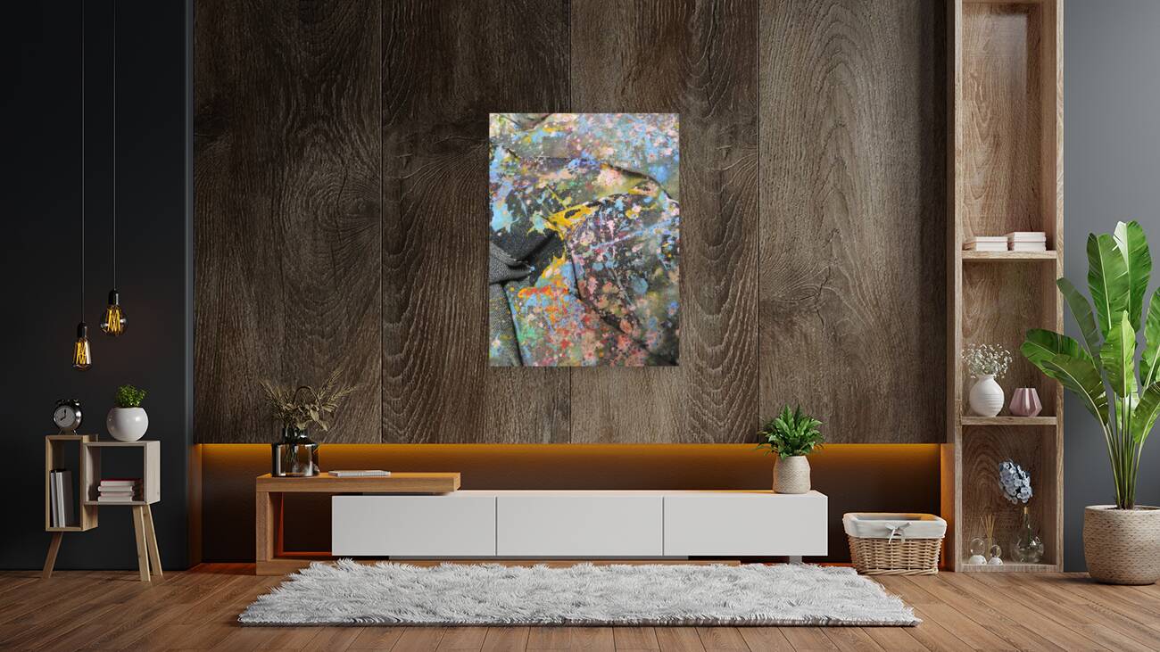 splash on fabric Reproduction