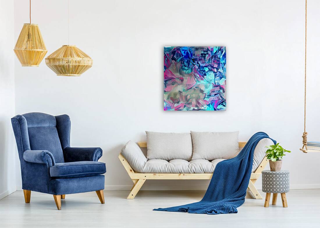 blue scribb Reproduction