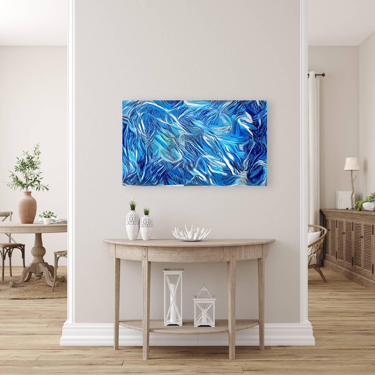 blue lines Reproduction