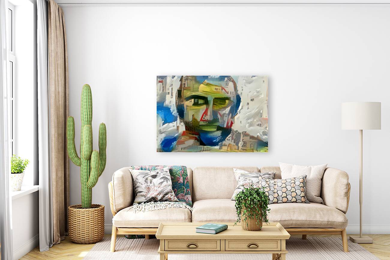 Urban Portrait: Fragmented Cityscape Reproduction