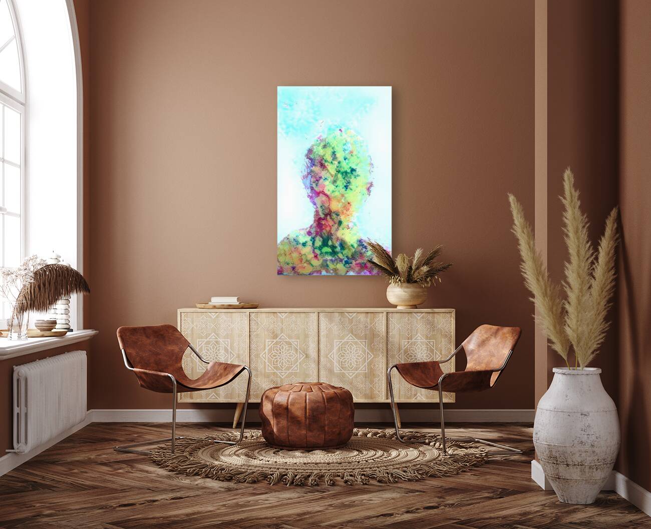 A Fluid Portrait of the Self Reproduction