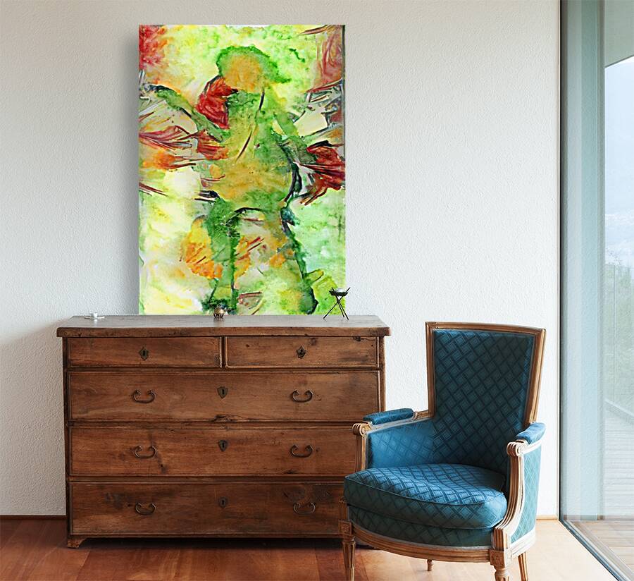 Silhouette of a Dancer Reproduction