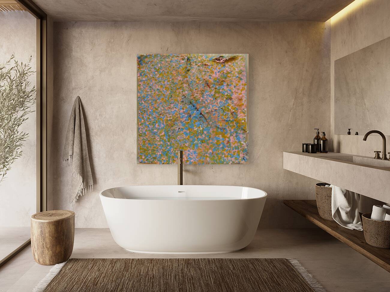 layers of texture Reproduction