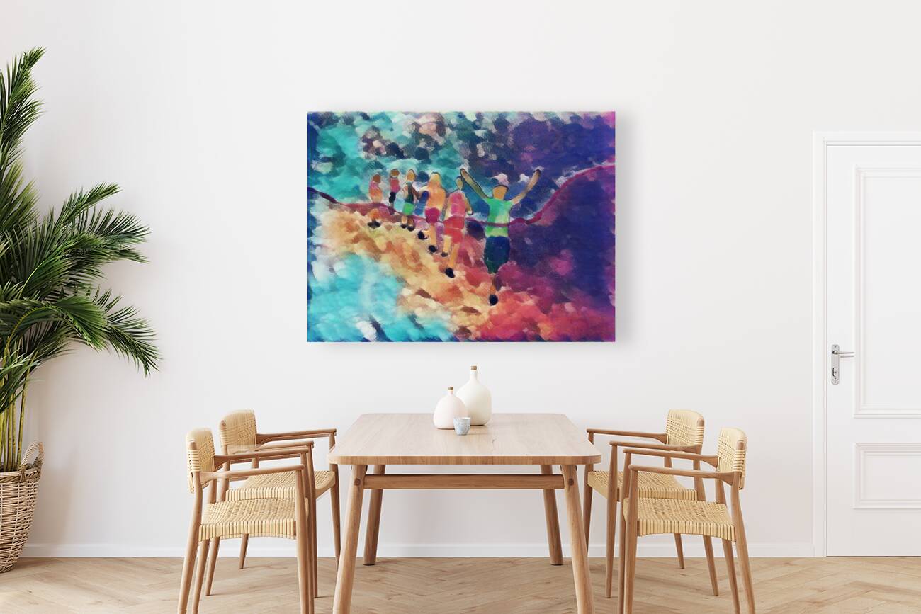 Running fluid Reproduction