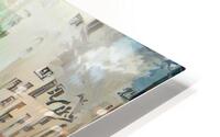 City in the Clouds HD Metal print