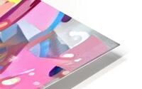 Chromatic Abstraction: Fragmented Forms HD Metal print