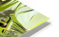 Electric Green HD Metal print