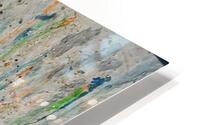 Impasto Flora HD Metal print