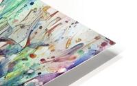 two figure vibrant colours HD Metal print