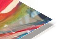 Chromatic Streaks HD Metal print