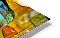 Stained Glass Muse HD Metal print