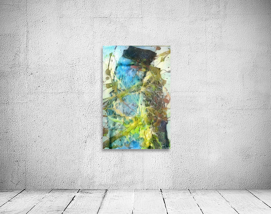 the blue electric portrait Wall Preview