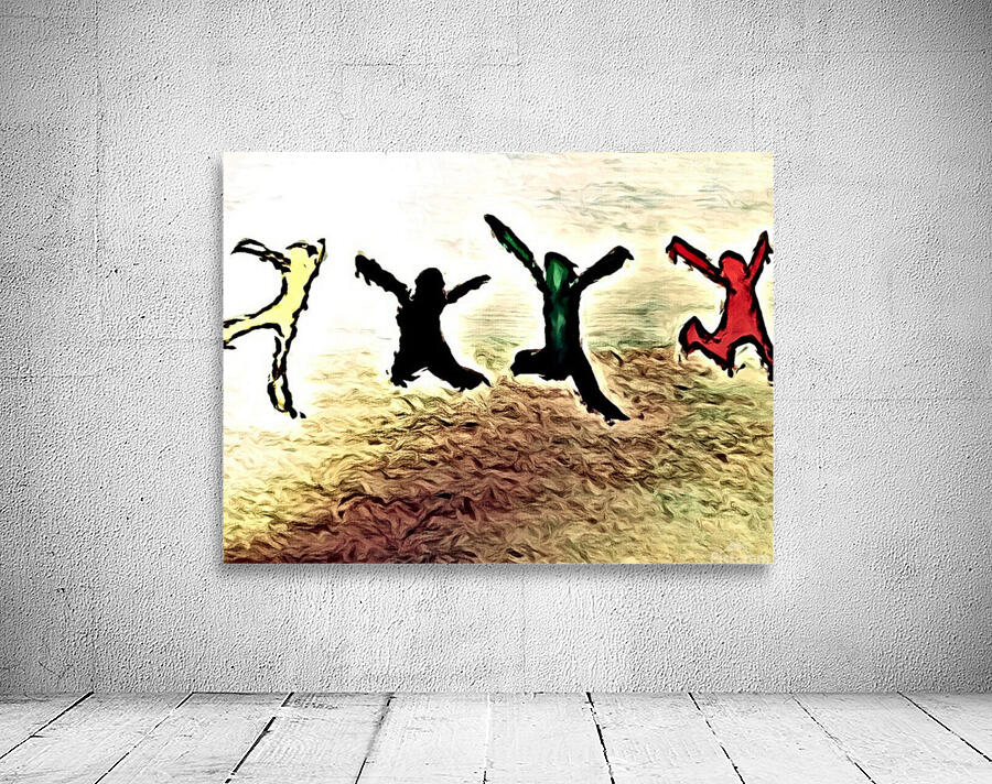 FIGURE CELEBRATE BROWN Wall Preview