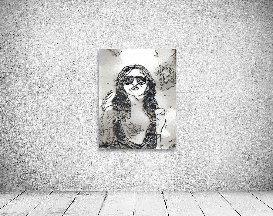 Wired Girl Wall Preview