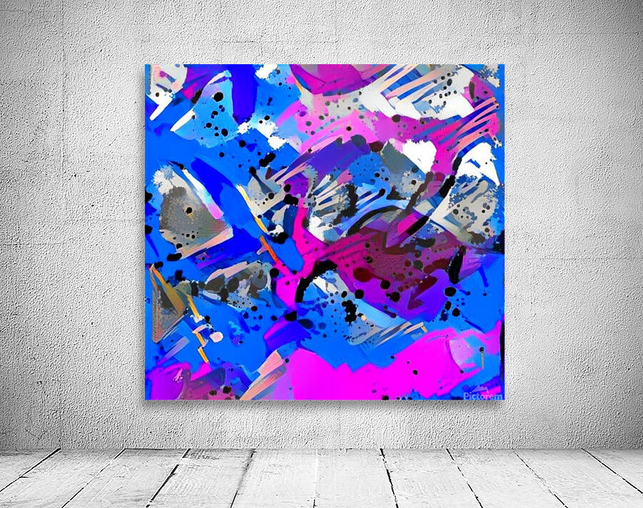 Electric Bloom Wall Preview