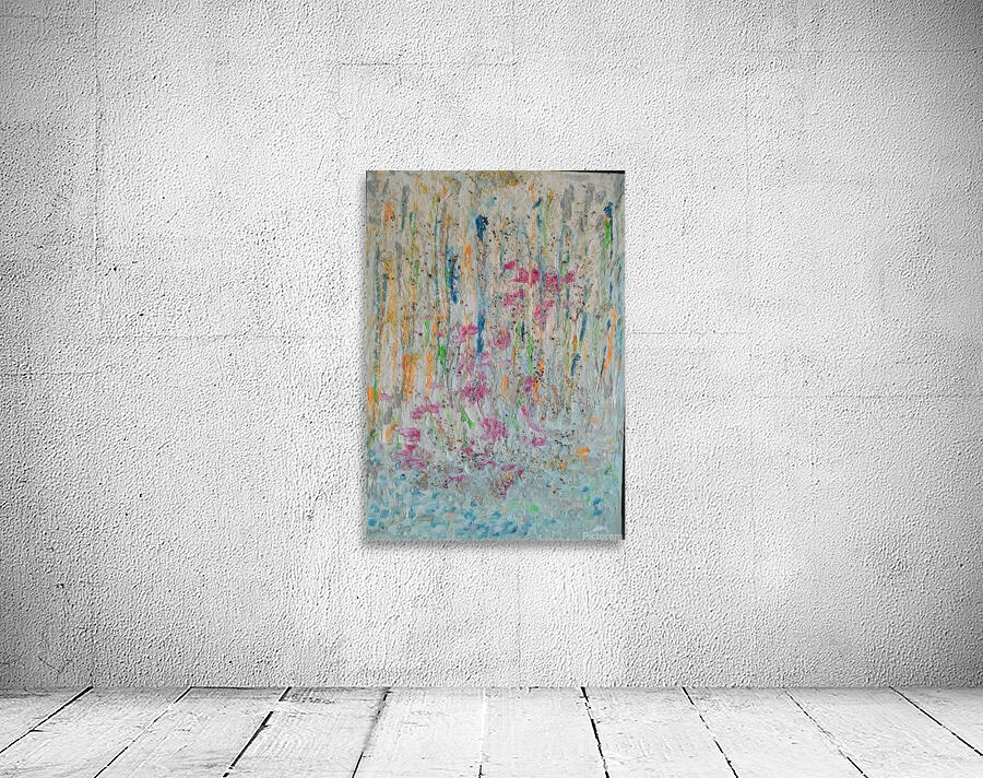 Impasto Flora Wall Preview