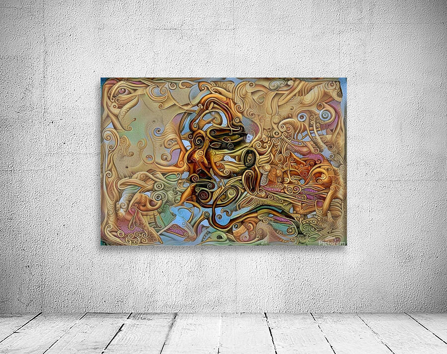 Ornate Forms: Fragmented Narrative Wall Preview