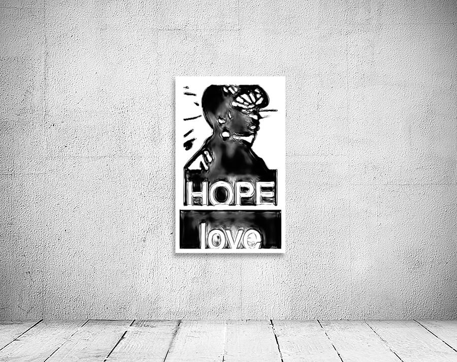 hope love Wall Preview